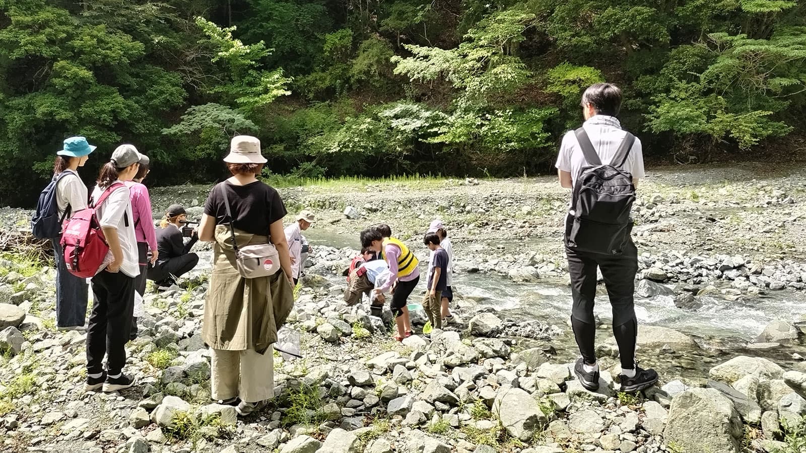 水源の森林観察会